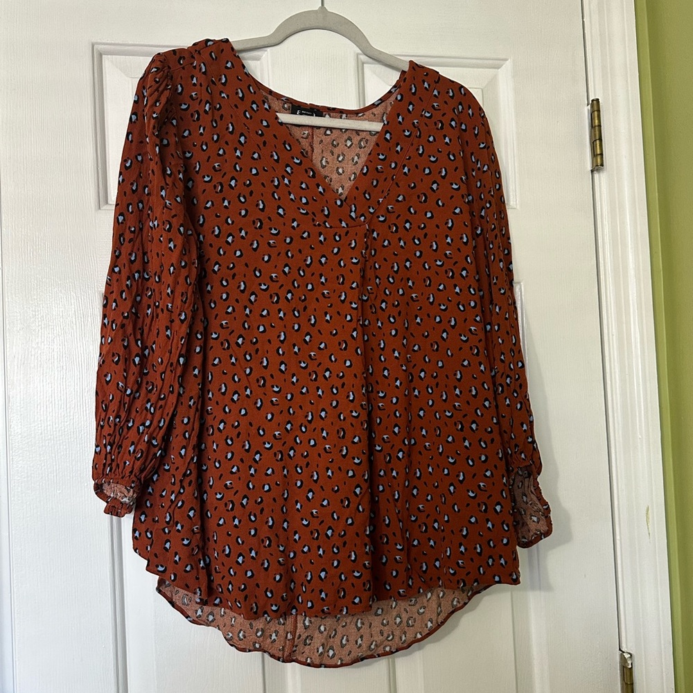 Leopard Long sleeve top
